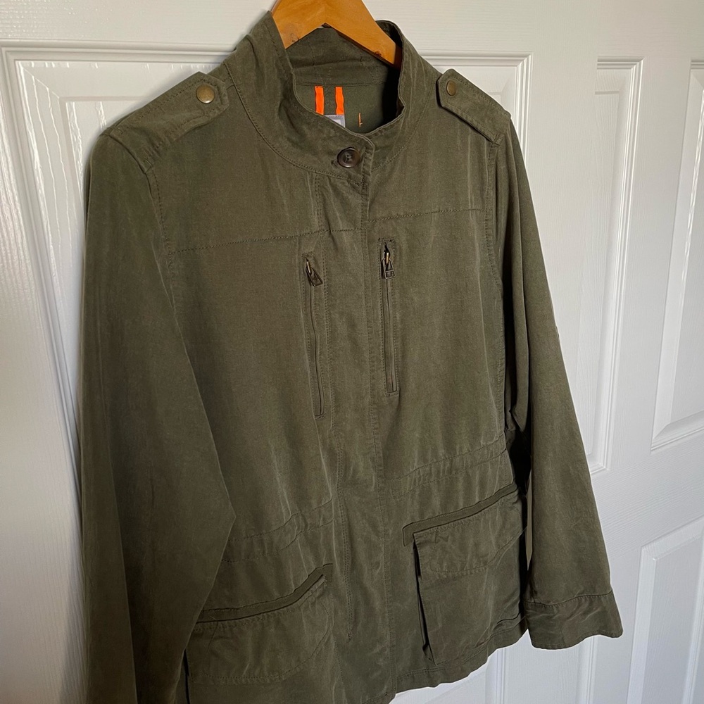 Military Style Adirondack Utility Jacket - Size 1X